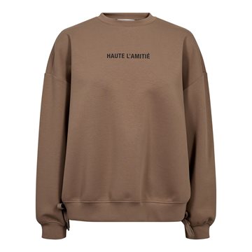 Haute L\' Amitié - New Studio Tie Sweat - Walnut